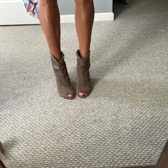 Open Toe Booties - Picture 4 of 7